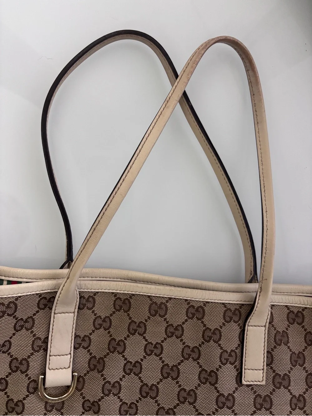 Gucci GG Canvas Britt Tote Bag - Medium